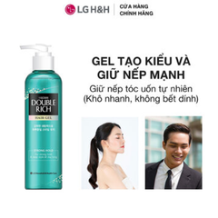 Gel Tạo Kiểu Tóc Double Rich Hair Gel 250ml