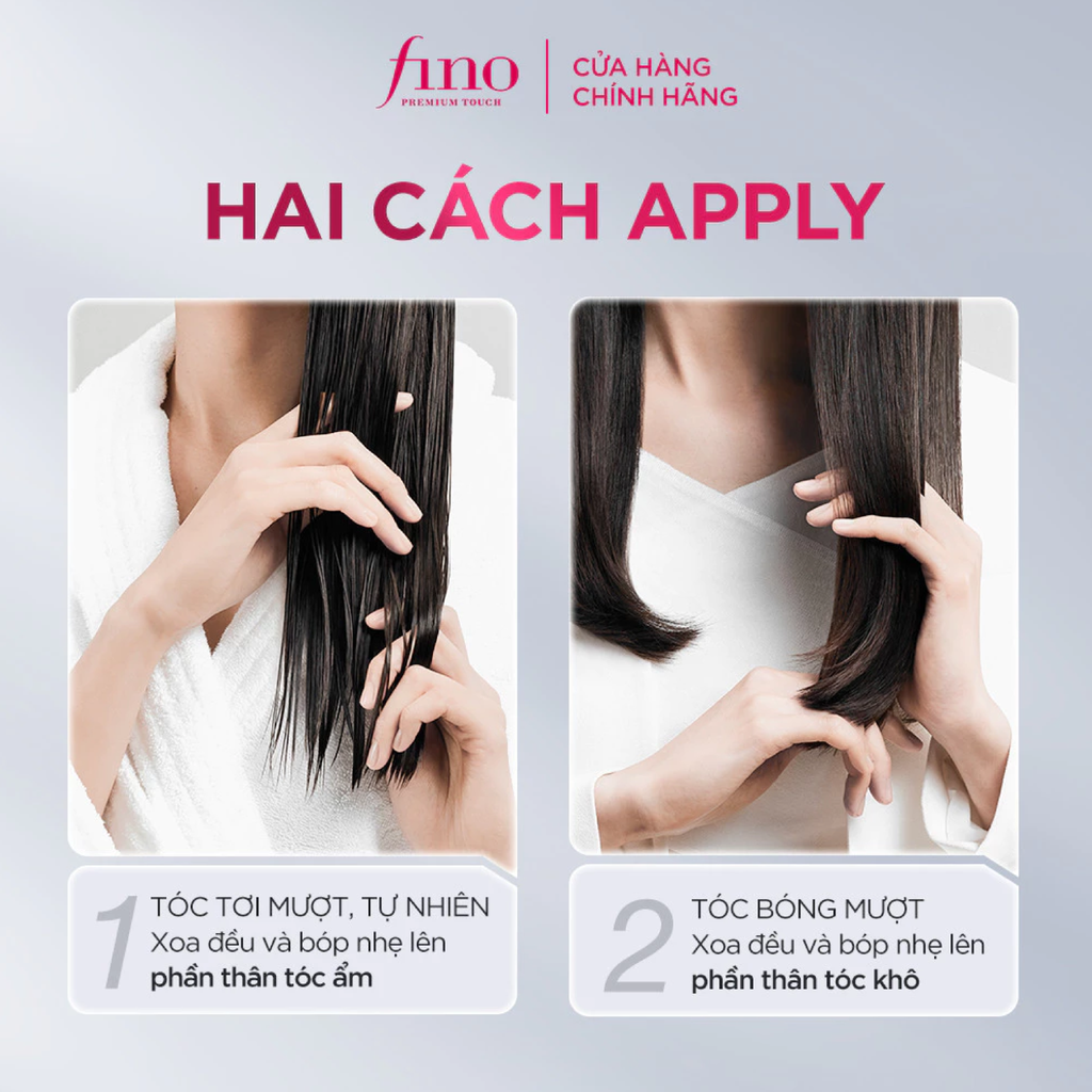 Dầu Dưỡng Tóc Cao Cấp Fino Premium Touch Airy Smooth Hair Oil Serum Cho Tóc Tơ, Mảnh 70ml
