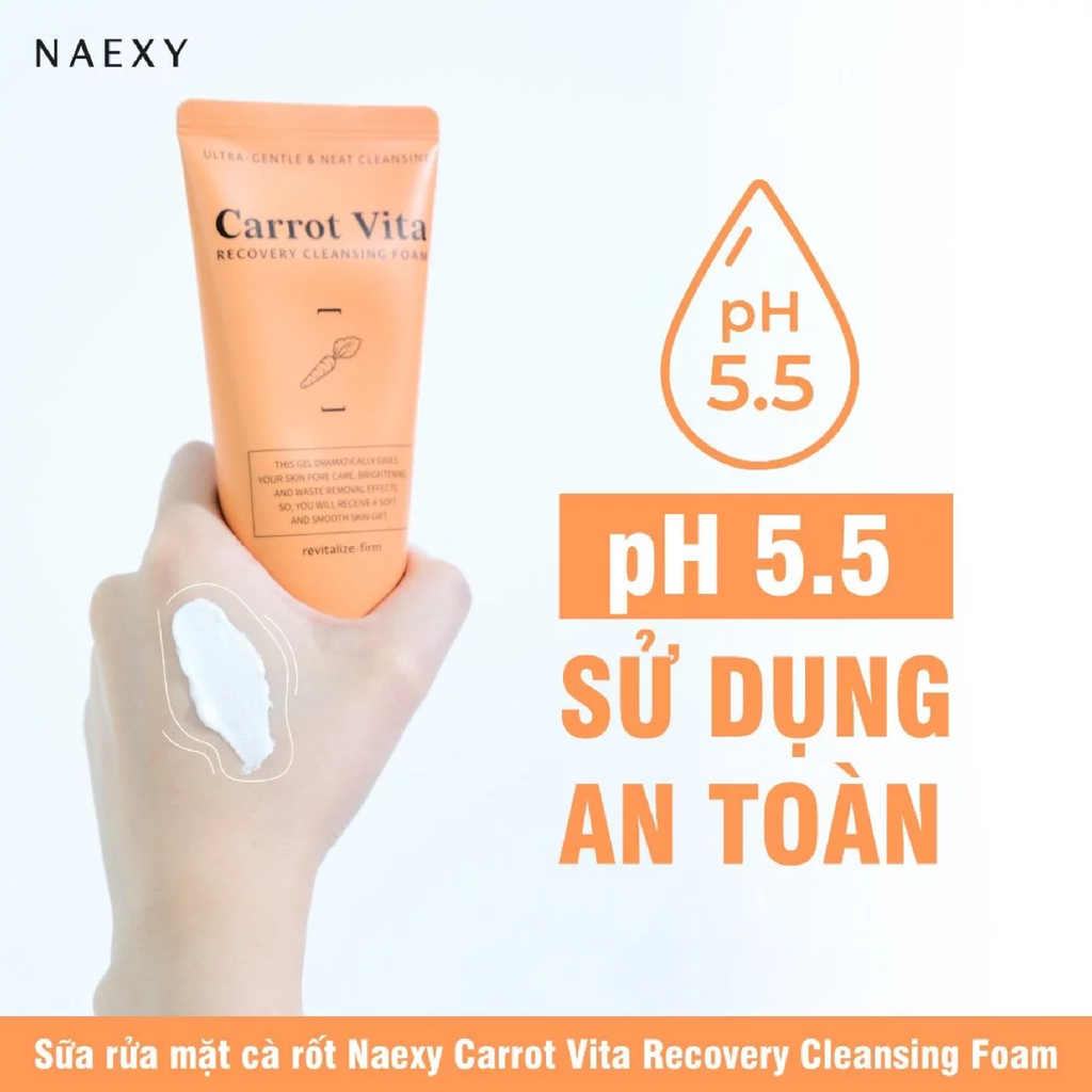 Sữa Rửa Mặt Naexy Recovery Cleansing Foam 100ml