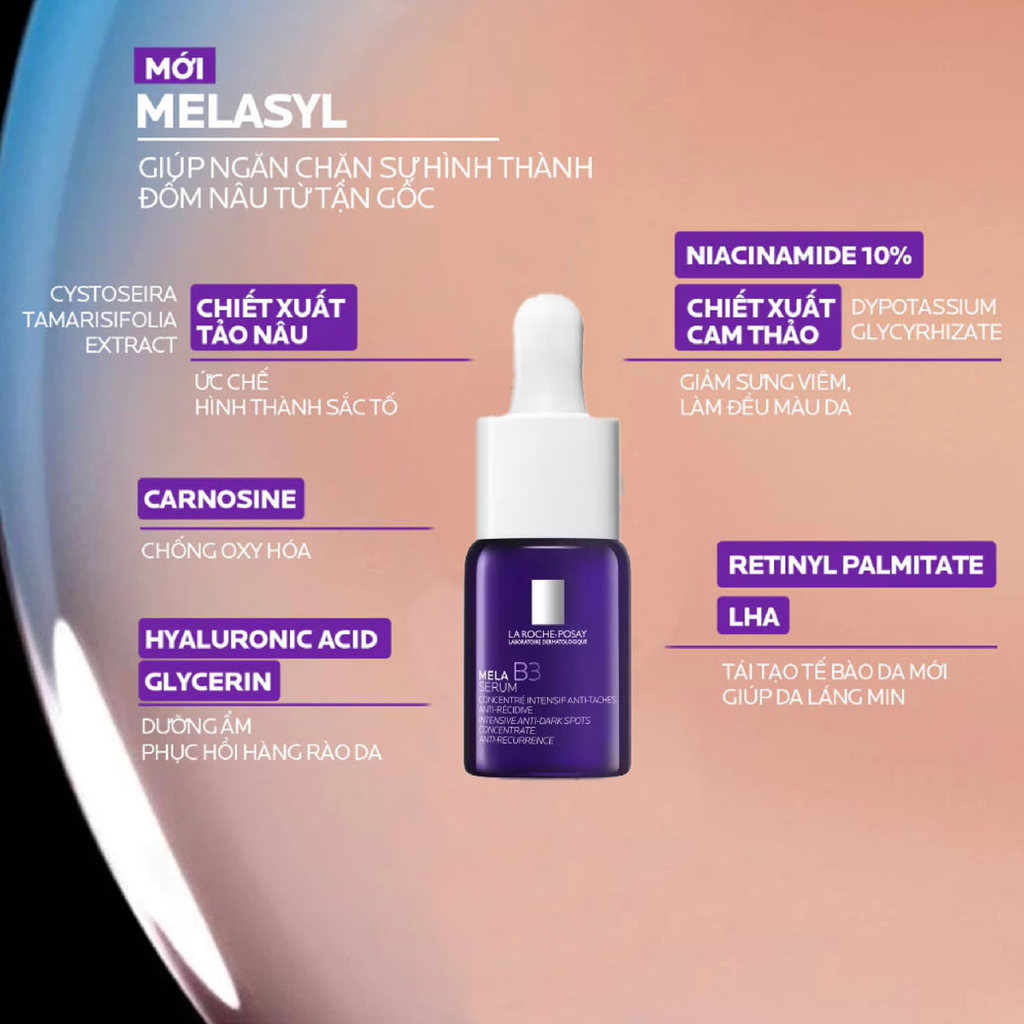 Tinh Chất La Roche-Posay Mela B3 Serum Mờ Thâm Nám