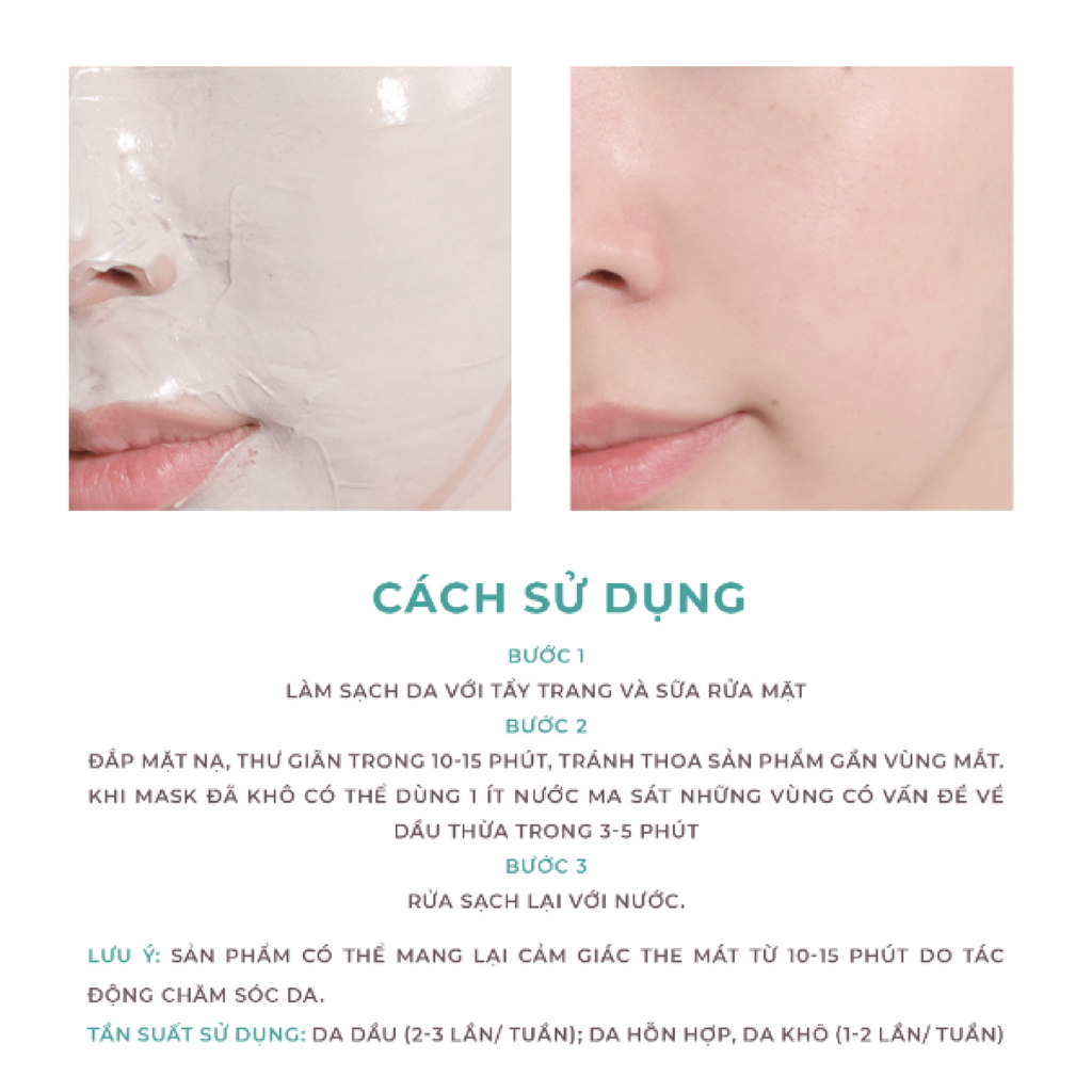 Mặt Nạ Đất Sét Aperire Spa Relief Pore Mask 120g