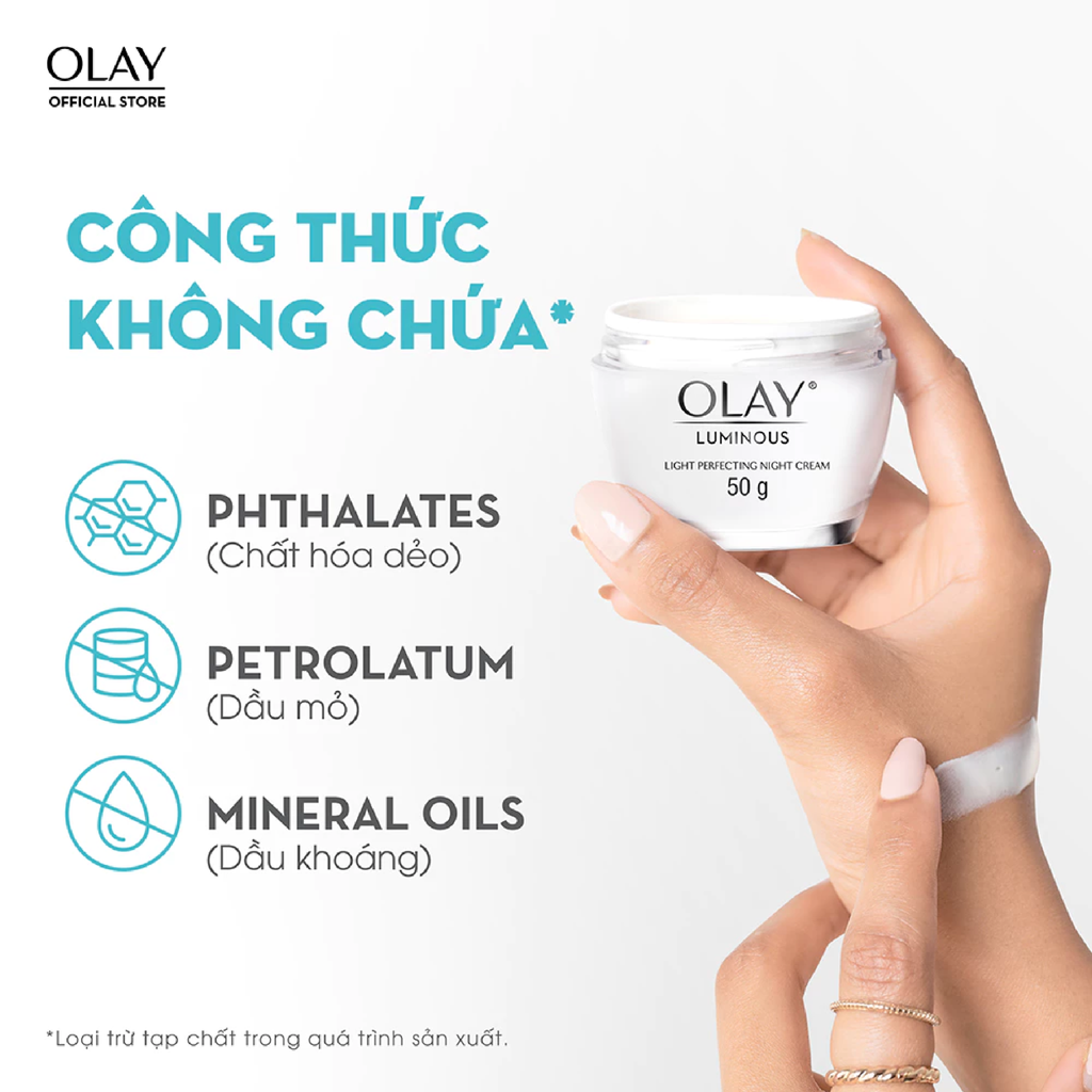 Kem Dưỡng Olay Luminous Light Perfecting Cream 50g