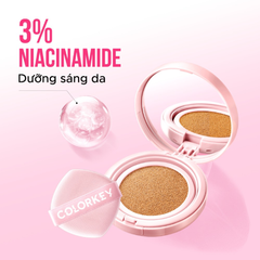 Phấn Nước Colorkey Long Lasting Flawless Brightening Cushion Cream SPF50+ PA++++ 11g