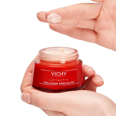 Kem Dưỡng Vichy Liftactiv Collagen Specialist Cream Ngừa Lão Hóa, Săn Chắc Da Ban Ngày 15ml