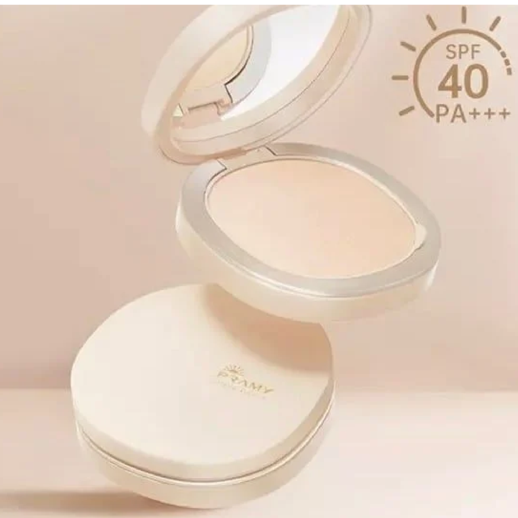 Phấn Phủ Dạng Nén Pramy Sunscreen Pressed Powder SPF40 PA+++ Chống Nắng, Kiềm Dầu 7g