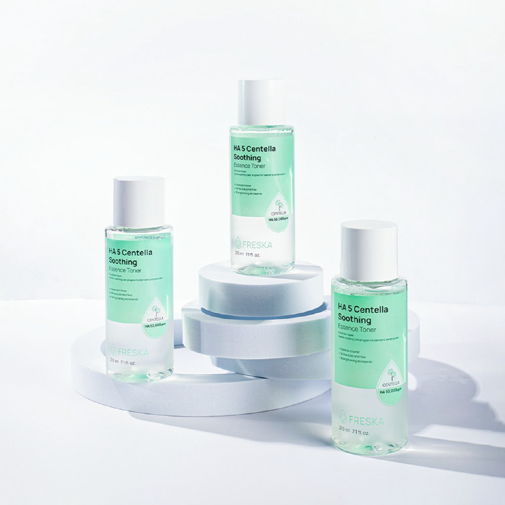 Nước Hoa Hồng Freska HA5 Centella Soothing Essence Toner 210ml