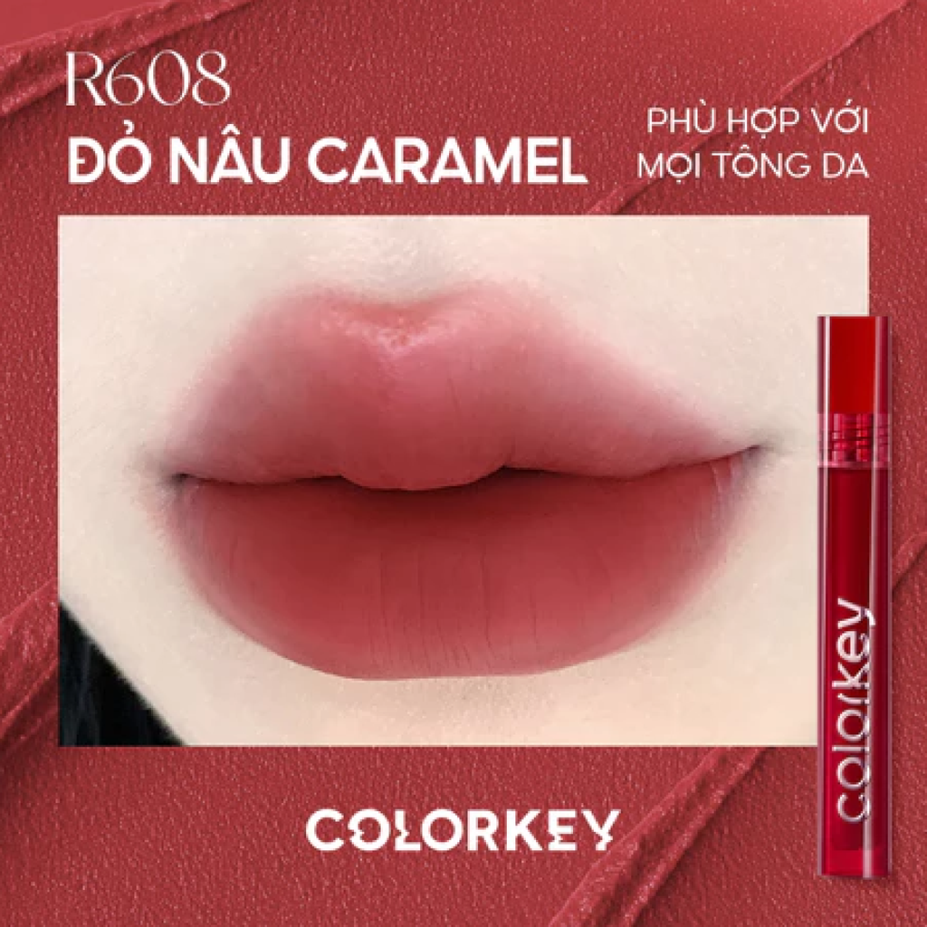 Son Kem Colorkey Airy Velvet Lip Lacquer 3g (Phiên Bản Nâng Cấp 3.0)