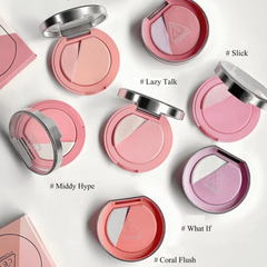 Phấn Má Hồng Và Highlight 3CE Blushlighter 4.3g