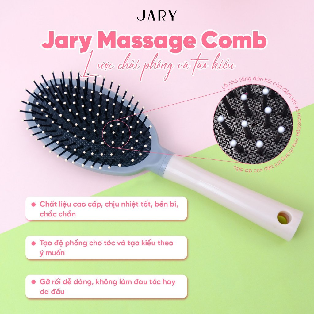 Lược Chải Tóc Jary Massage Comb