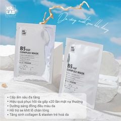 Mặt Nạ Kr.Lab+ B5 EGF Complex Mask Cấp Ẩm Phục Hồi 25ml