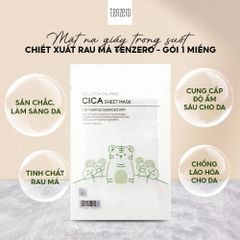 Mặt Nạ Túi Trong Suốt Tenzero Sheet Mask 25ml