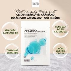 Mặt Nạ Túi Trong Suốt Tenzero Sheet Mask 25ml