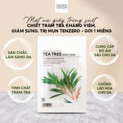 Mặt Nạ Túi Trong Suốt Tenzero Sheet Mask 25ml