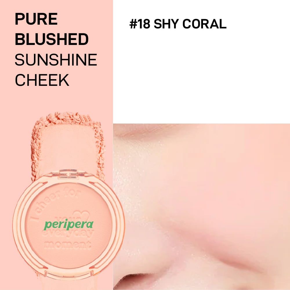 Phấn Má Hồng Peripera Pure Blushed Sunshine Cheek 4.2g