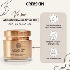 Kem Dưỡng Da Cá Hồi Salmon Oil Cream Cre8skin 80g
