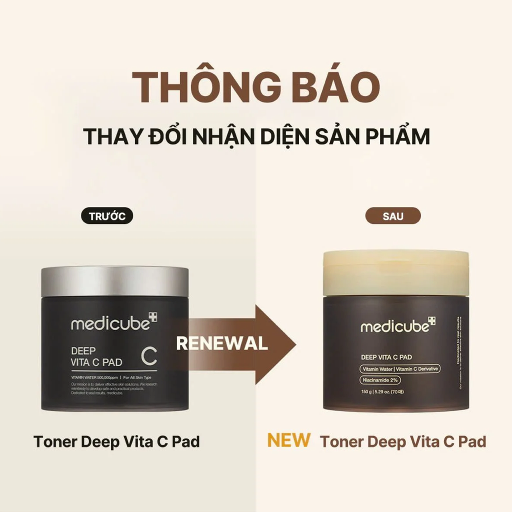 Nước Hoa Hồng Dạng Miếng Medicube Toner Pad