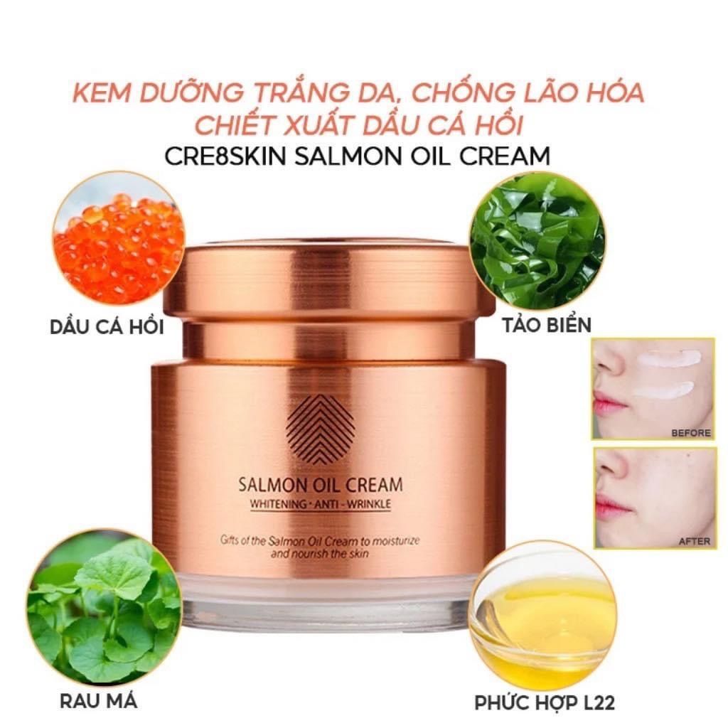 Kem Dưỡng Da Cá Hồi Salmon Oil Cream Cre8skin