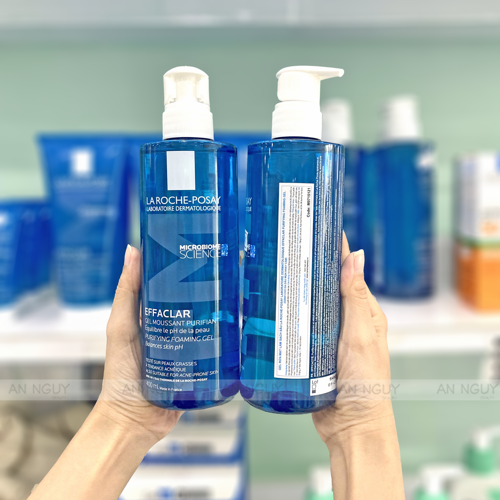 Gel Rửa Mặt La Roche-Posay Effaclar Purifying Foaming Gel M+ Dành Cho Da Dầu, Nhạy Cảm
