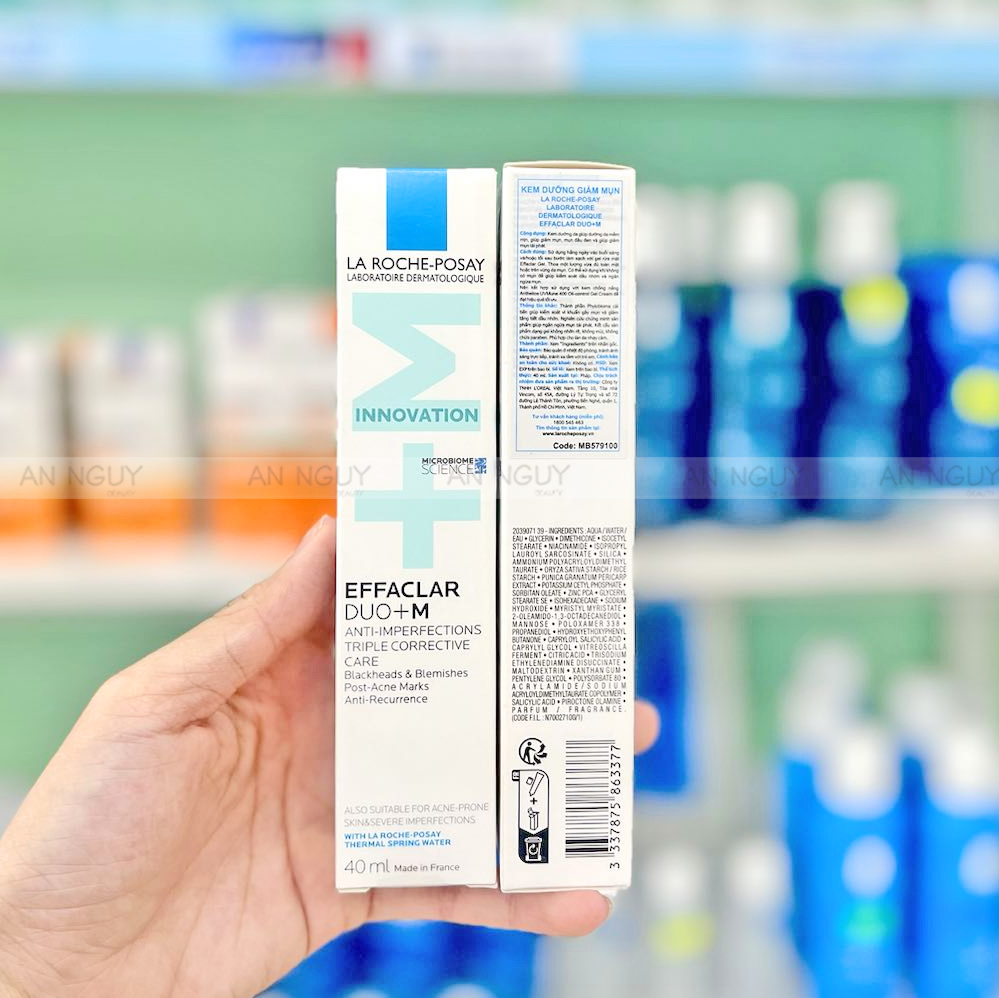Kem Dưỡng La Roche-Posay Effaclar Duo+ M Giảm Mụn