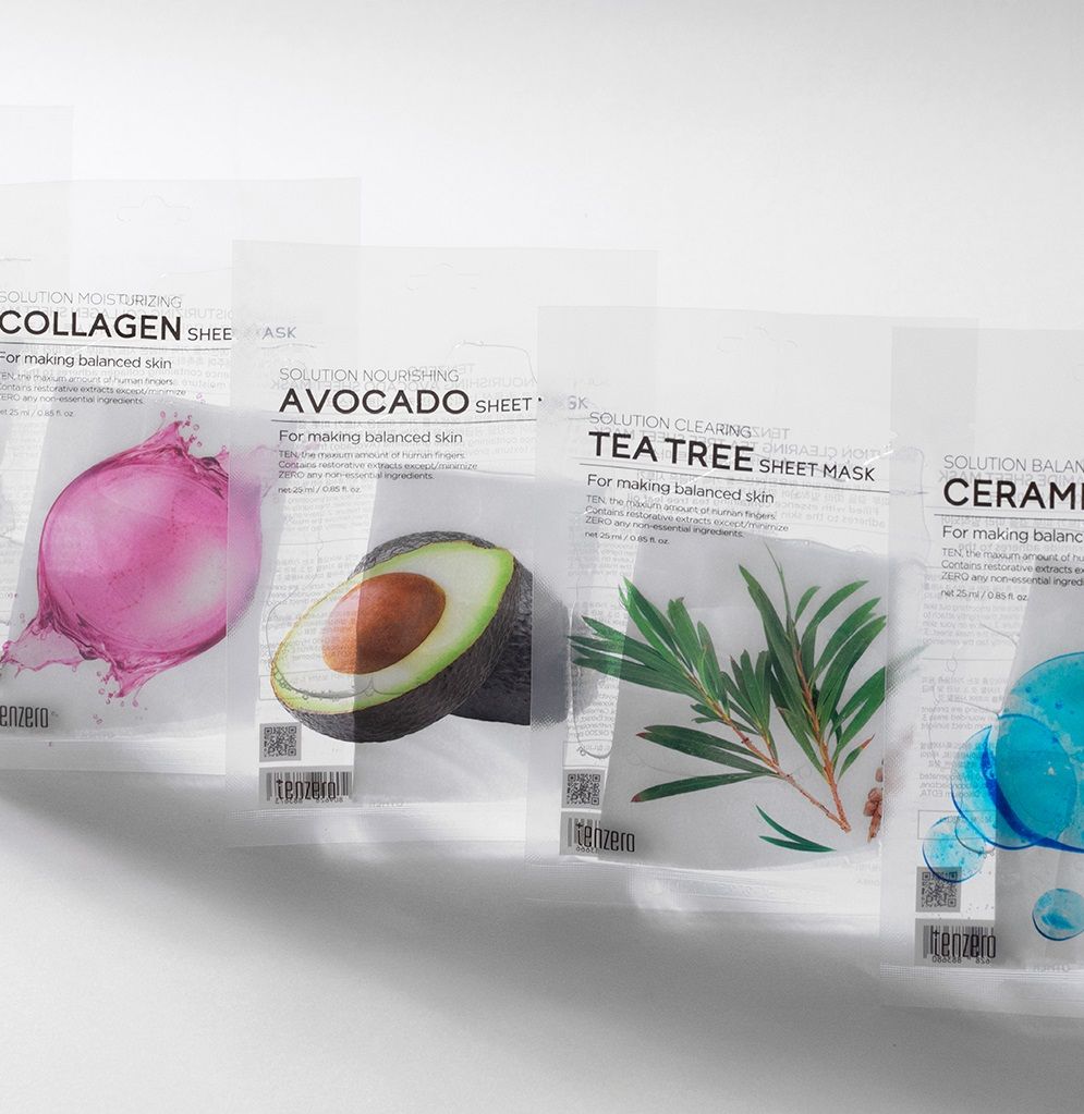 Mặt Nạ Túi Trong Suốt Tenzero Sheet Mask 25ml