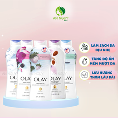 Sữa Tắm Olay Body Wash Lưu Hương Thơm Lâu 650ml (Hàng Mỹ Nhập Khẩu)