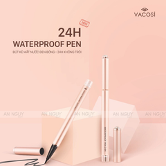 Kẻ Mắt Vacosi Waterproof Pen 24h Lâu Trôi 2gr (Rose Gold)
