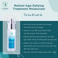 Kem Dưỡng Ẩm Chống Lão Hóa Toàn Diện Vi Derm Retinol Age-Defying Treatment Moisturizer 50ml