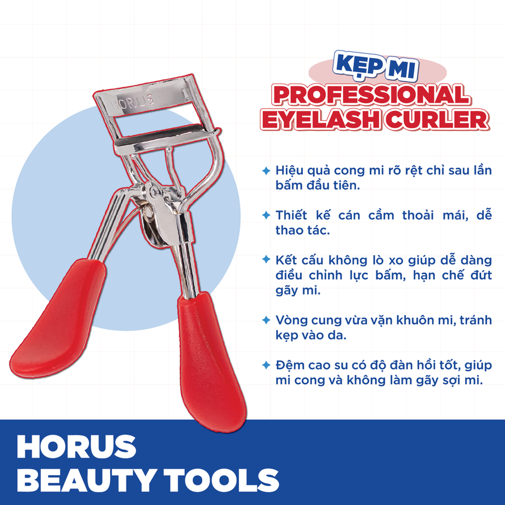 Bấm Mi Horus Professional Eyelash Curler