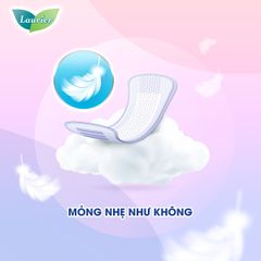 Băng Vệ Sinh Laurier Siêu Thấm Hương Hoa Anh Đào 40 Miếng