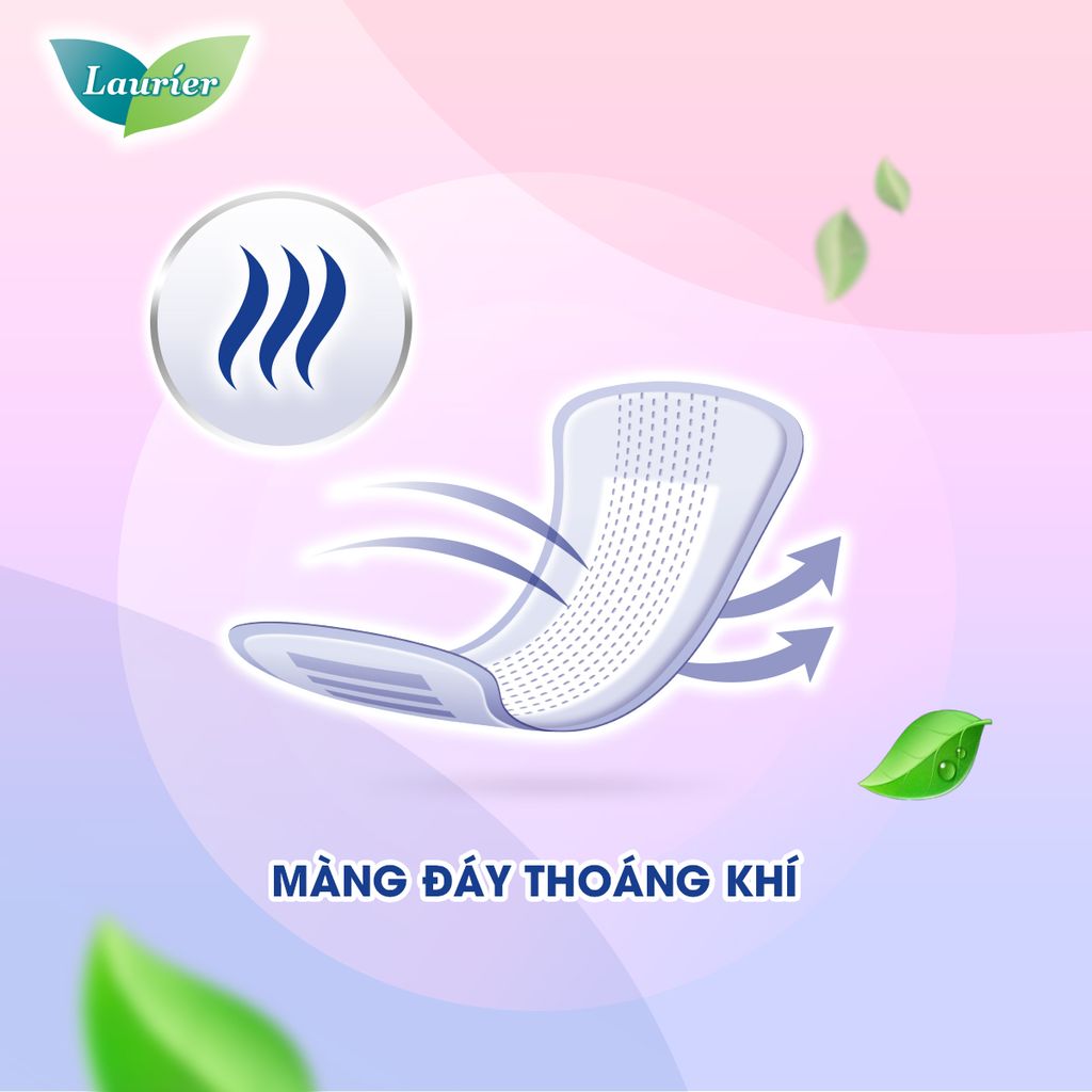 Băng Vệ Sinh Hằng Ngày Laurier Siêu Thấm Hương Hoa Anh Đào