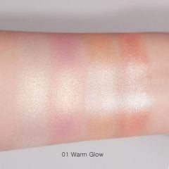 Bảng Highlight 4 Ô Wakemake Glow Palette 7.8gr