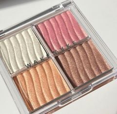 Bảng Highlight 4 Ô Wakemake Glow Palette 7.8gr