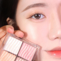 Bảng Highlight 4 Ô Wakemake Glow Palette 7.8gr