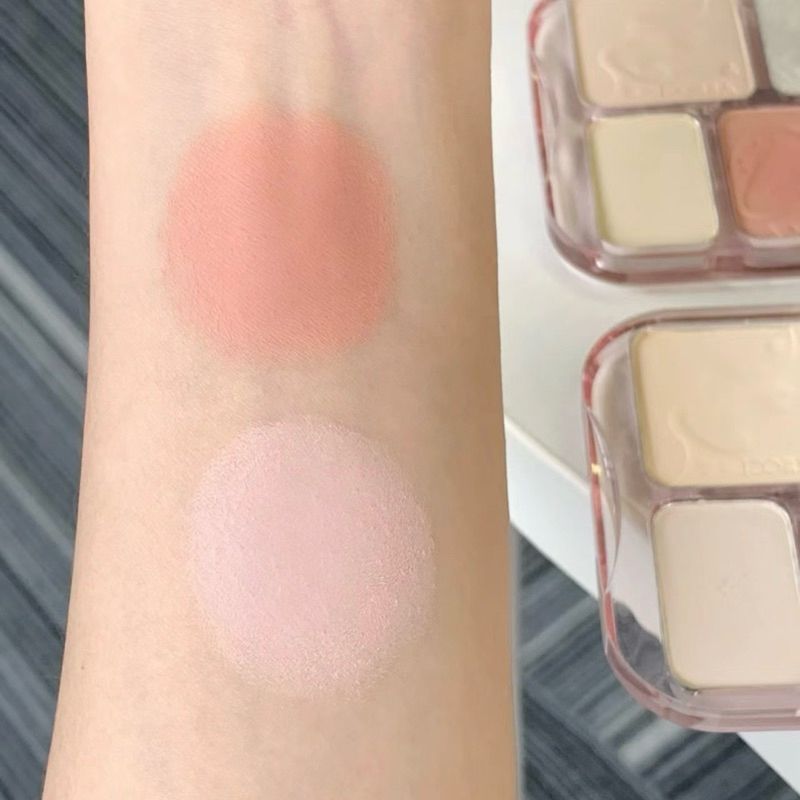 Bảng Phấn Má & Highlight 4 Ô Veecci 9g