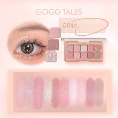 Bảng Phấn Mắt 10 Ô Gogo Tales Sweet Misty Eyeshadow Palette 12g