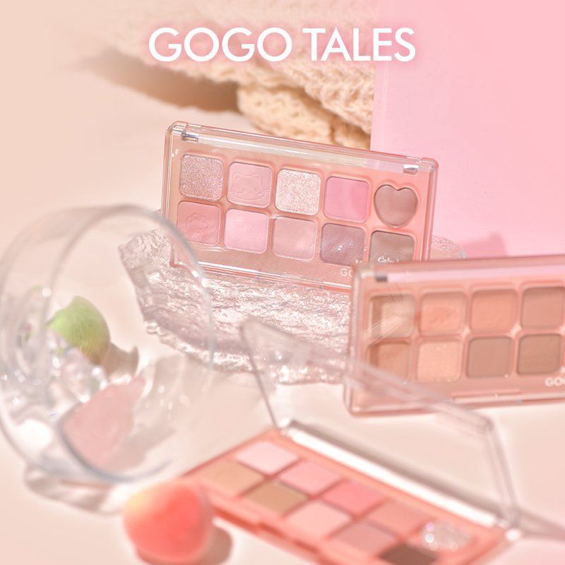 Bảng Phấn Mắt 10 Ô Gogo Tales Sweet Misty Eyeshadow Palette 12g