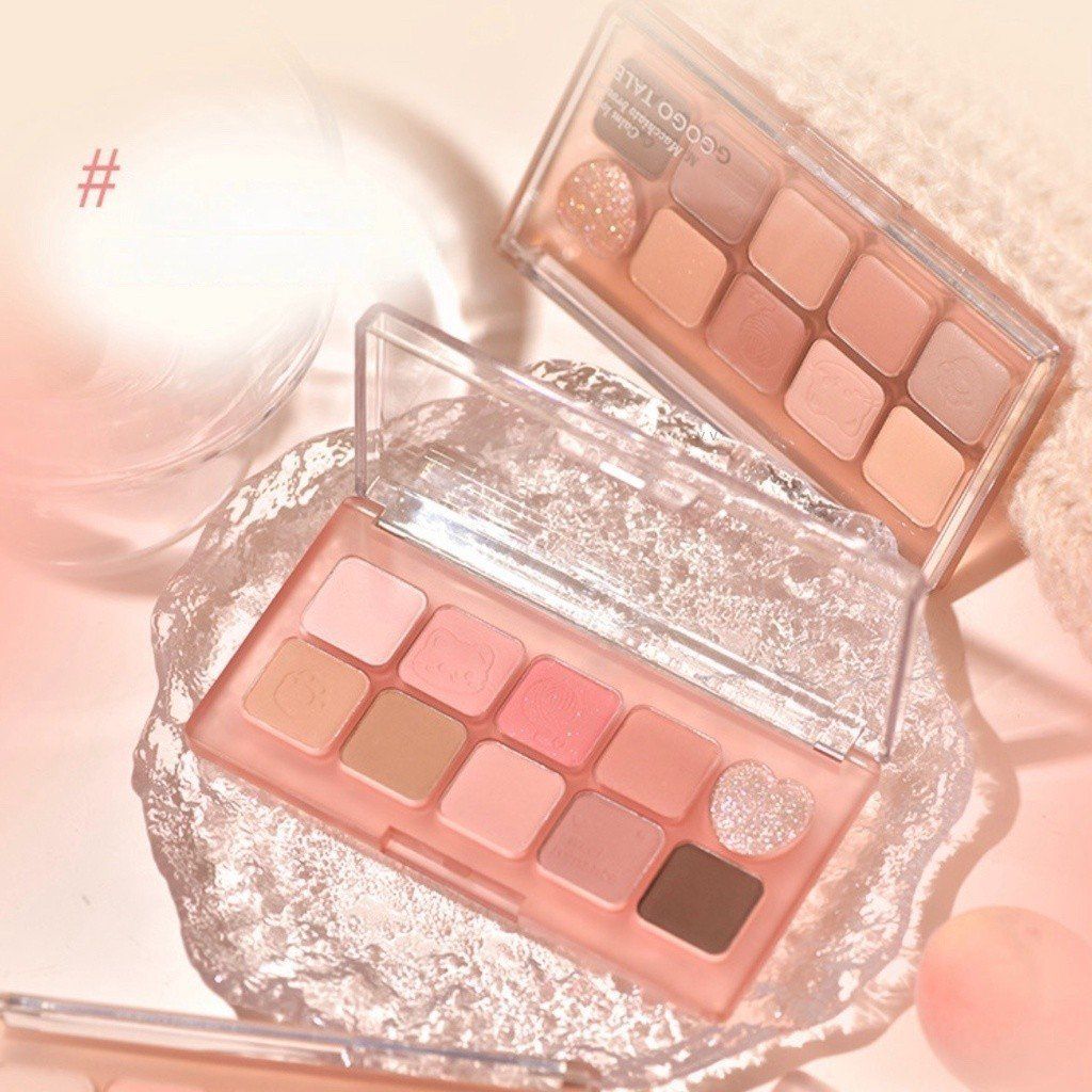 Bảng Phấn Mắt 10 Ô Gogo Tales Sweet Misty Eyeshadow Palette 12g