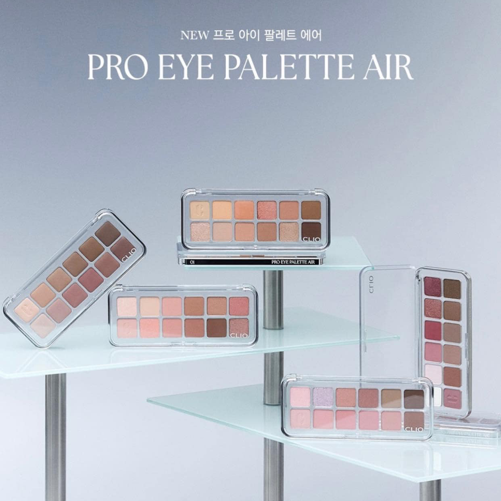 Bảng Phấn Mắt 12 Ô Clio Air Pro Eye Palette Air (0.6gx12)