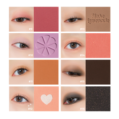 Bảng Phấn Mắt 16 Ô Lemonade Aesthetic Eyeshadow Palette 20.8g (Version 2)