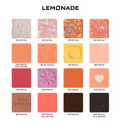 Bảng Phấn Mắt 16 Ô Lemonade Aesthetic Eyeshadow Palette 20.8g (Version 2)