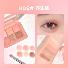 Bảng Phấn Mắt 6 Ô Hold Live Cloud Gauze Powder Eyeshadow Palette 9g