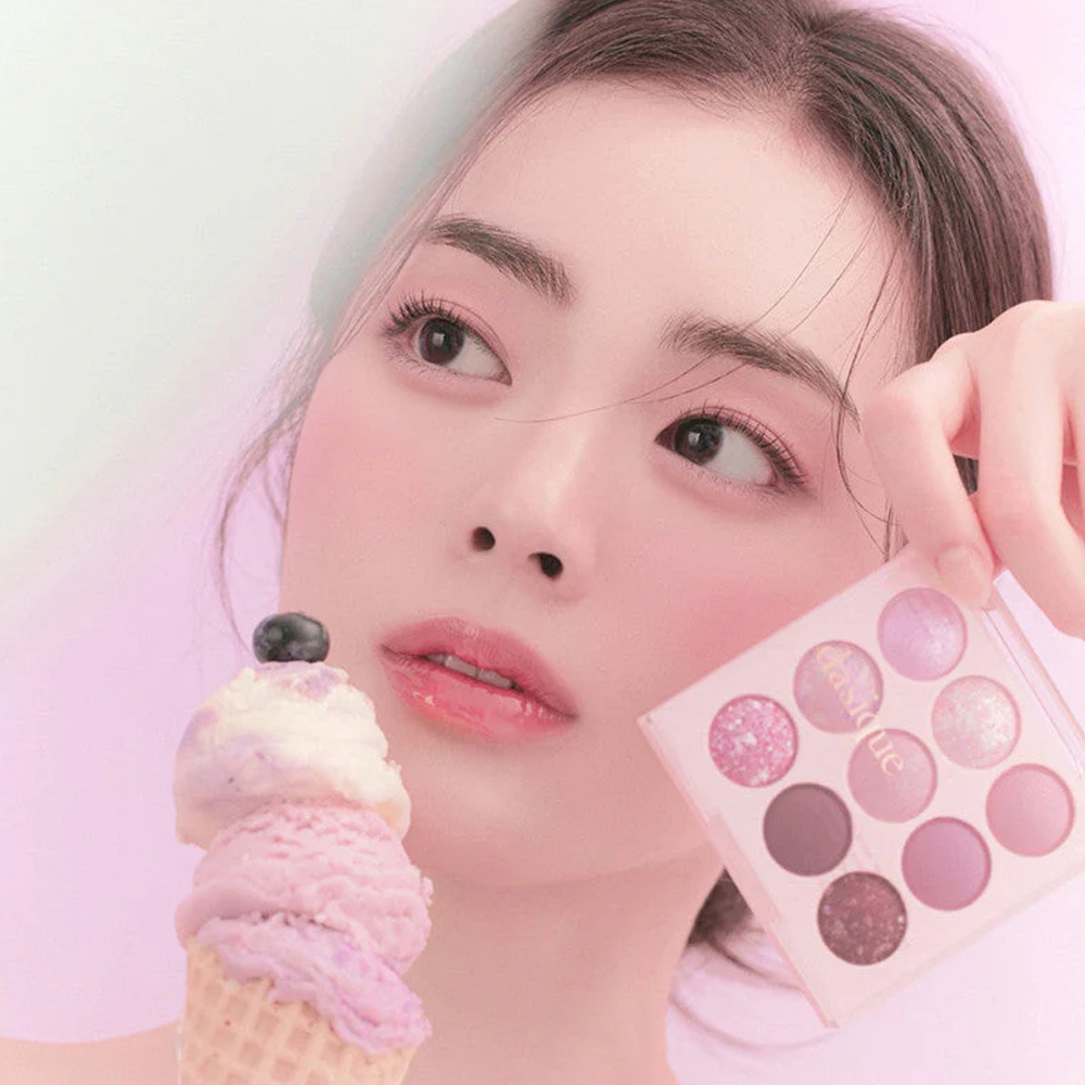 Bảng Phấn Mắt 9 Ô Dasique Ice Cream Shadow Palette 13g