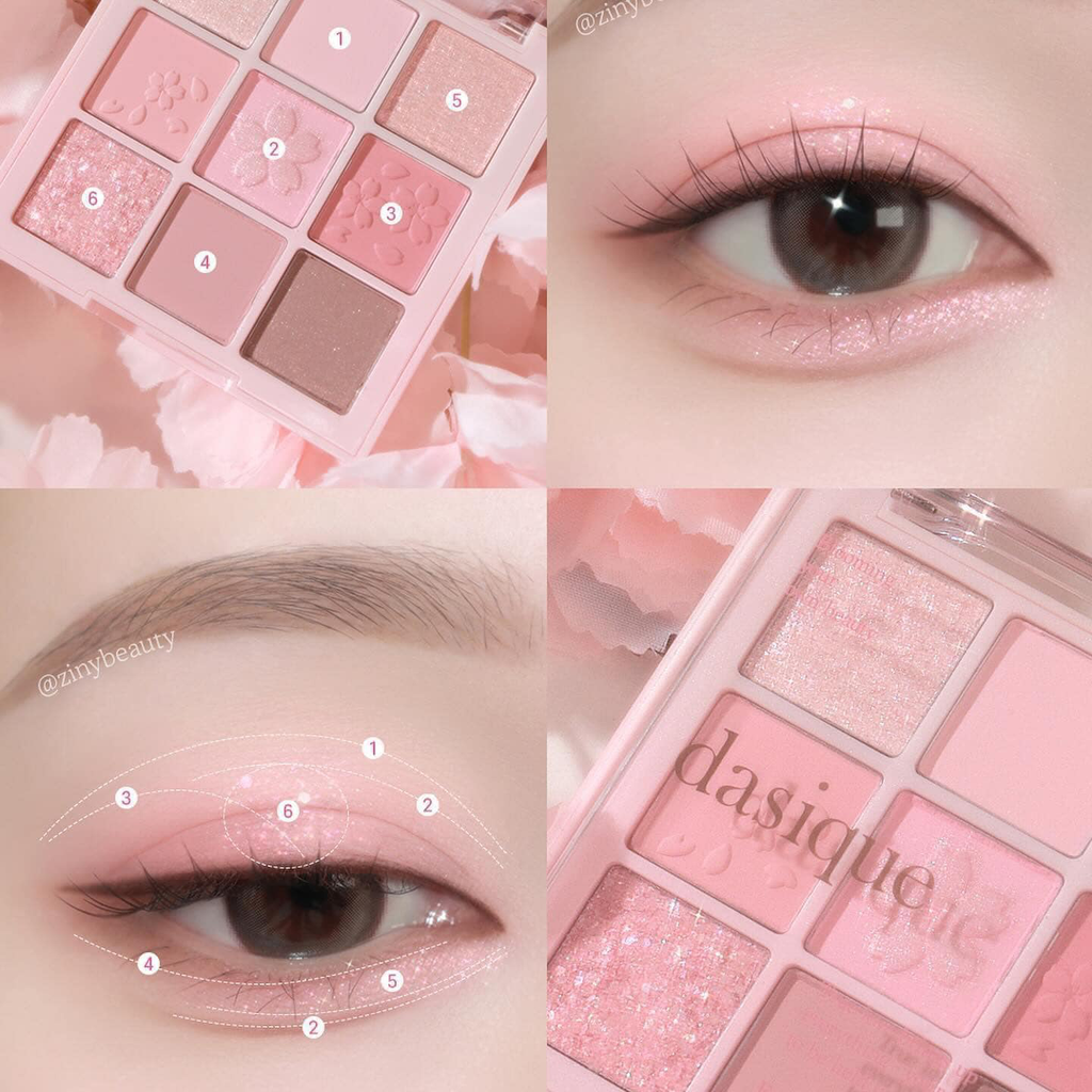 Bảng Phấn Mắt 9 Ô Dasique Shadow Palette