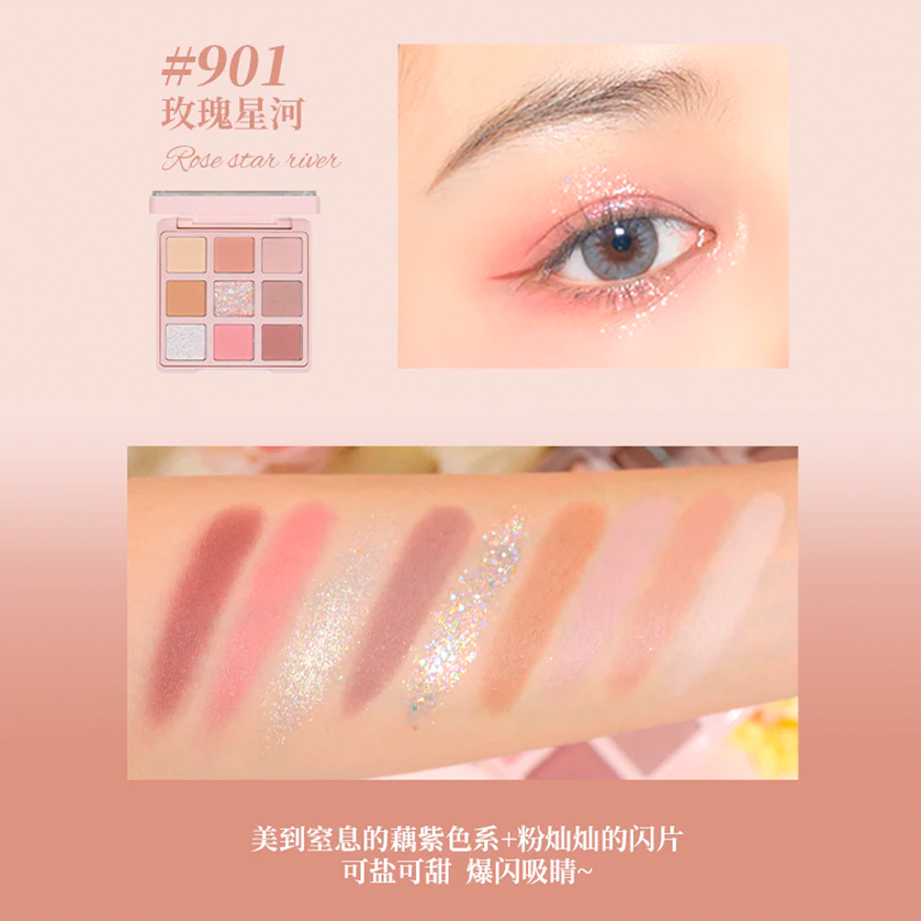 Bảng Phấn Mắt 9 Ô Gogo Tales Secret Garden Eyeshadow Palette 13g