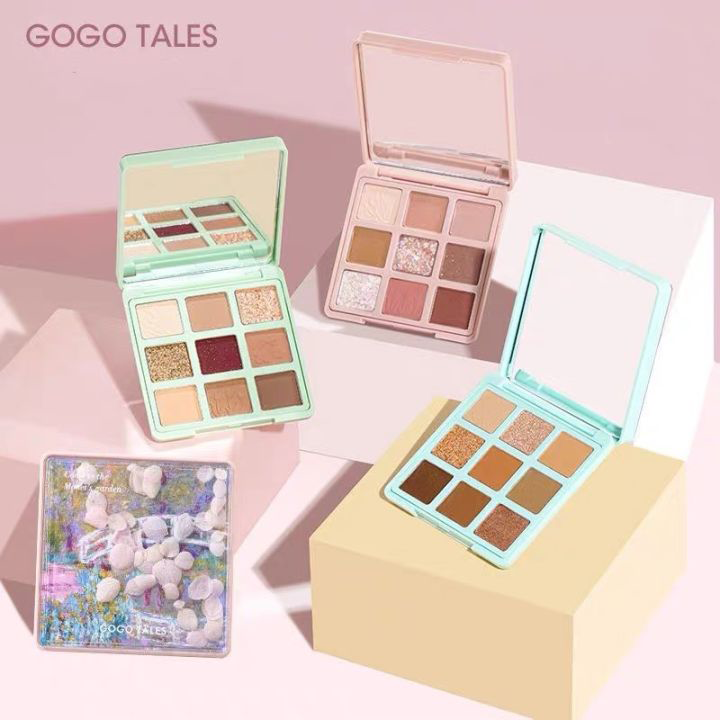 Bảng Phấn Mắt 9 Ô Gogo Tales Secret Garden Eyeshadow Palette 13g