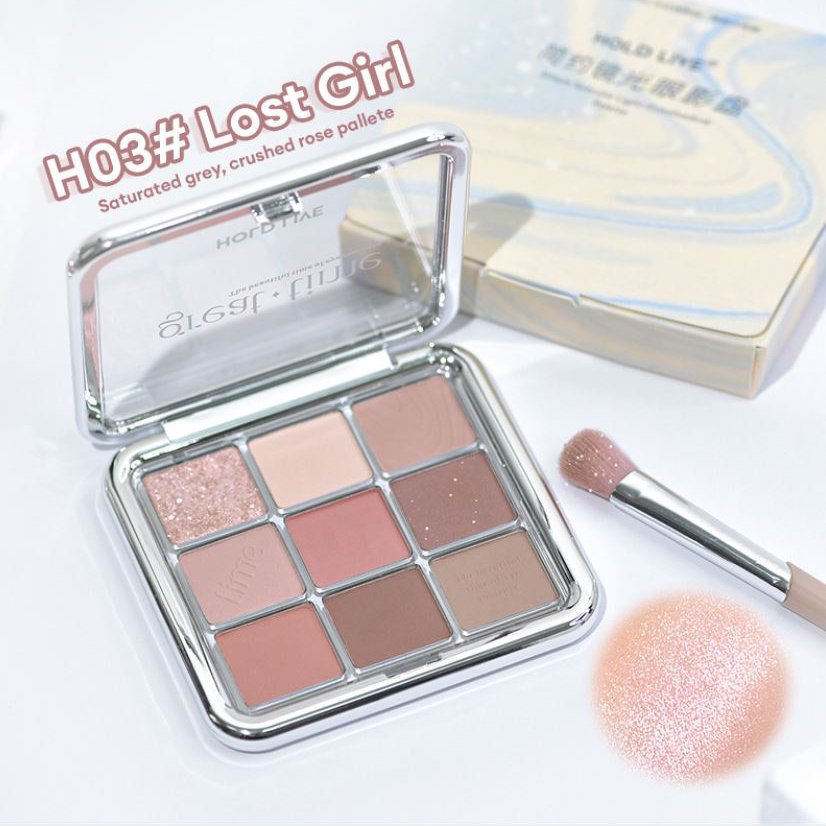 Bảng Phấn Mắt 9 Ô Hold Live Simple Specular Light Eyeshadow Palette 12.6g