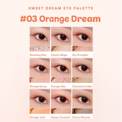 Bảng Phấn Mắt 9 Ô Kirsh Blending Sweet Dream Eye Palette 8.4g