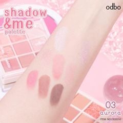 Bảng Phấn Mắt 9 Ô Odbo Shadow & Me Eye Palette 6.5g