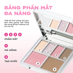Bảng Phấn Mắt Lemonade Aesthetic Multi-Task Palette 10.8g