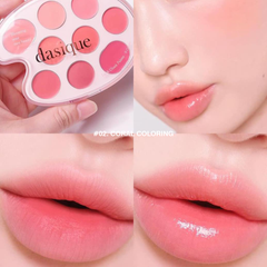 Bảng Son Và Má Hồng Kem 9 Ô Dasique Mood Painting Lip & Cheek 6g